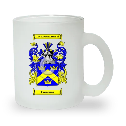 Corronas Frosted Glass Mug