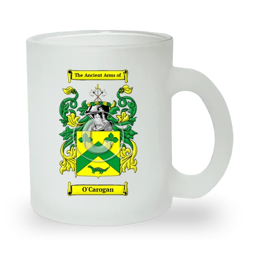 O'Carogan Frosted Glass Mug