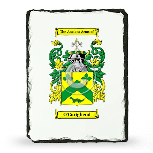 O'Curighend Coat of Arms Slate