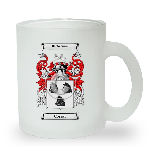 Corsar Frosted Glass Mug