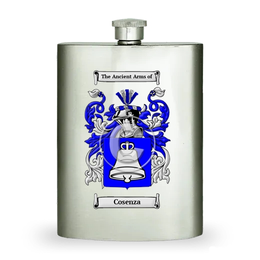 Cosenza Stainless Steel Hip Flask