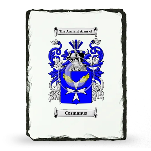 Cosmanus Coat of Arms Slate