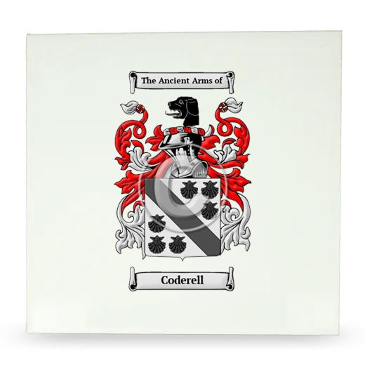 Coderell Large Ceramic Tile with Coat of Arms