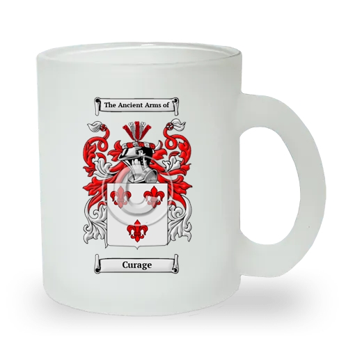 Curage Frosted Glass Mug