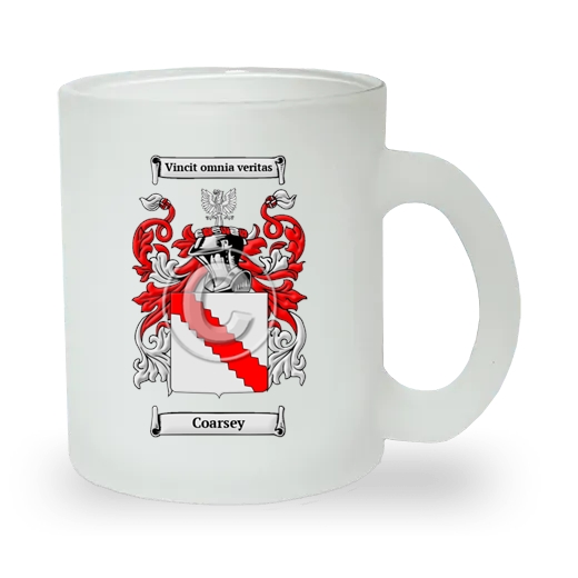 Coarsey Frosted Glass Mug