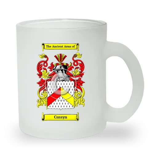 Cussyn Frosted Glass Mug