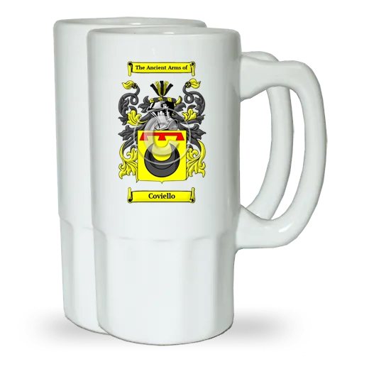 Coviello Pair of Beer Steins