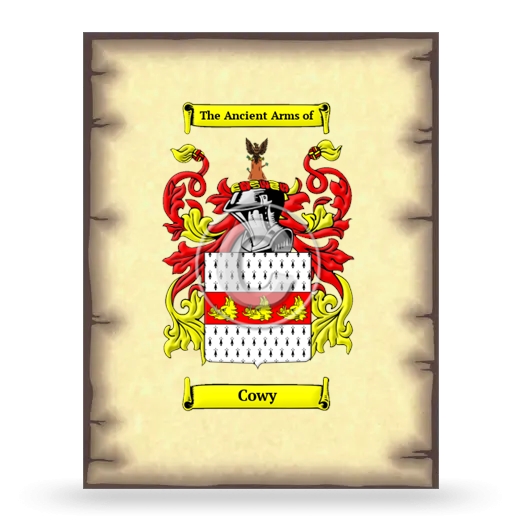 Cowy Coat of Arms Print