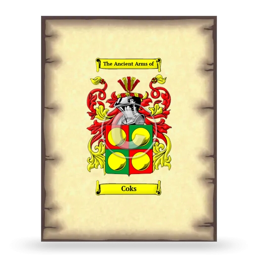 Coks Coat of Arms Print