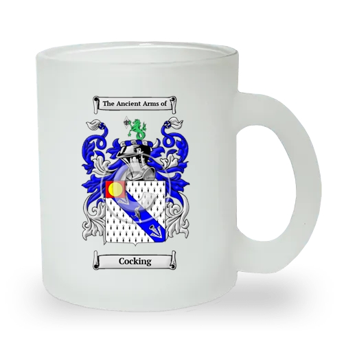 Cocking Frosted Glass Mug