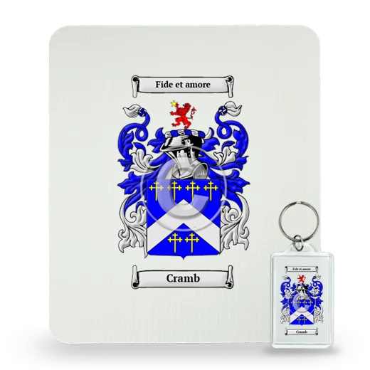 Cramb Mouse Pad and Keychain Combo Package