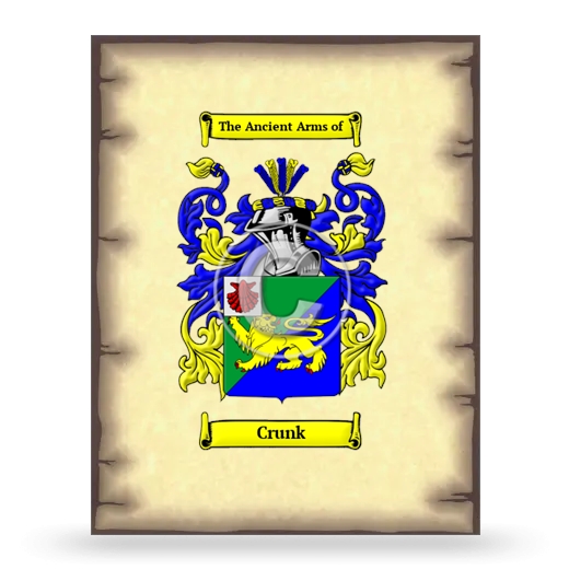 Crunk Coat of Arms Print