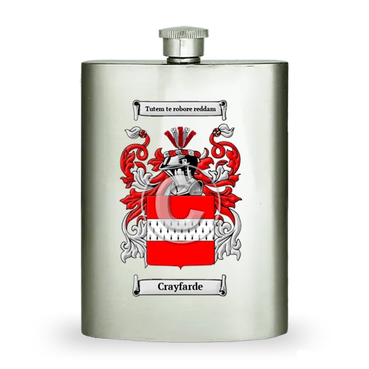 Crayfarde Stainless Steel Hip Flask