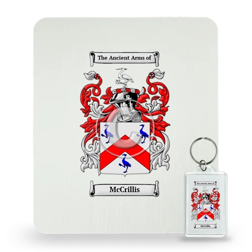 McCrillis Mouse Pad and Keychain Combo Package