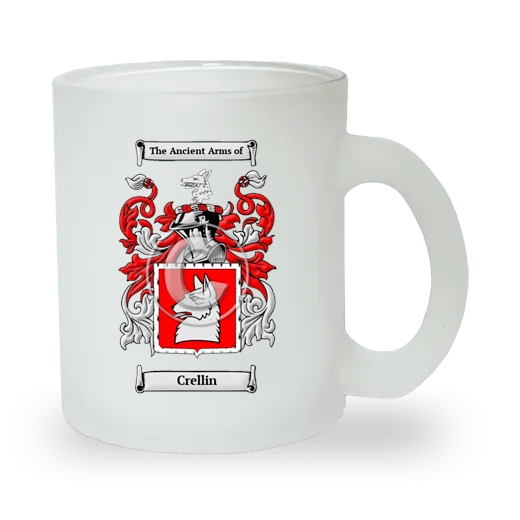 Crellin Frosted Glass Mug