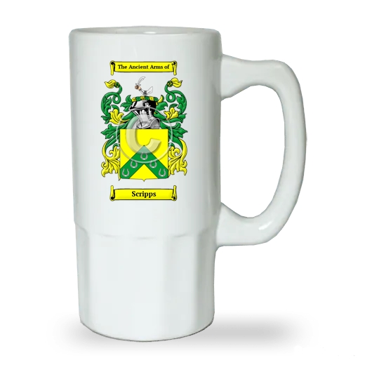 Scripps Ceramic Beer Stein