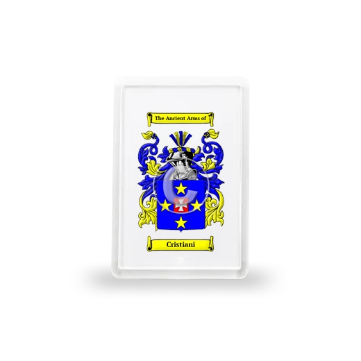 Cristiani Coat of Arms Magnet