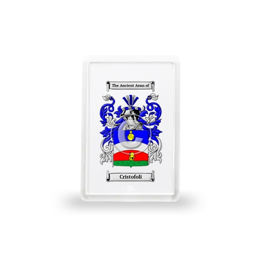 Cristofoli Coat of Arms Magnet