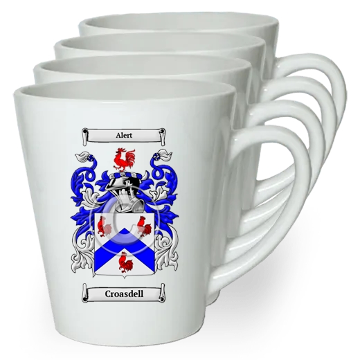 Croasdell Set of 4 Latte Mugs