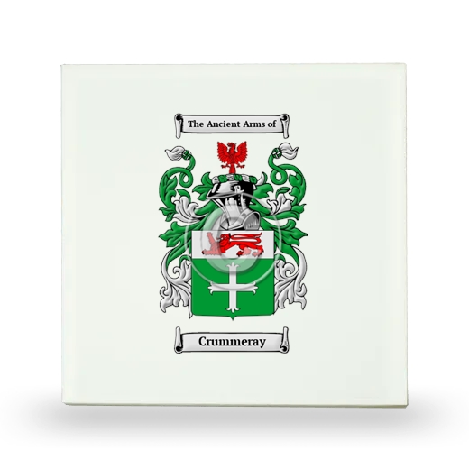 Crummeray Small Ceramic Tile with Coat of Arms