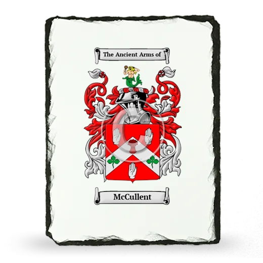 McCullent Coat of Arms Slate