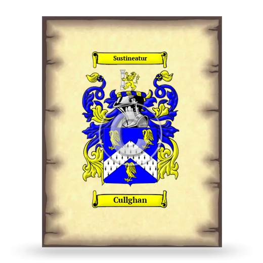 Cullghan Coat of Arms Print