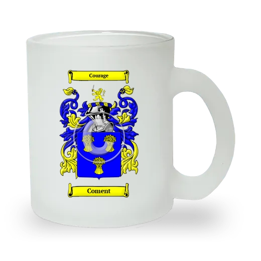 Coment Frosted Glass Mug