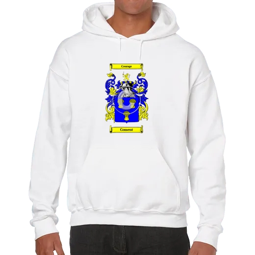 Coment Unisex Coat of Arms Hooded Sweatshirt