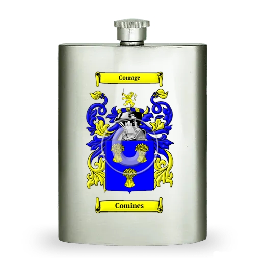 Comines Stainless Steel Hip Flask