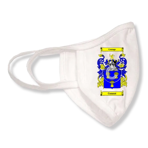 Cunant Coat of Arms Face Mask