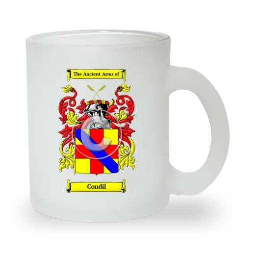 Condil Frosted Glass Mug