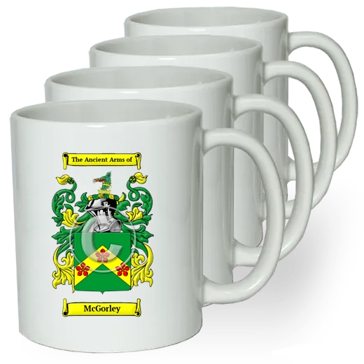 McGorley Coffee mugs (set of four)