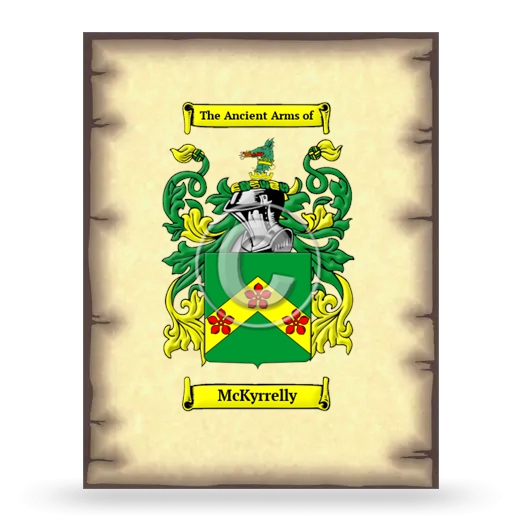 McKyrrelly Coat of Arms Print