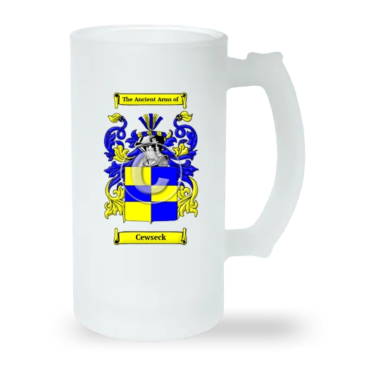 Cewseck Frosted Beer Stein