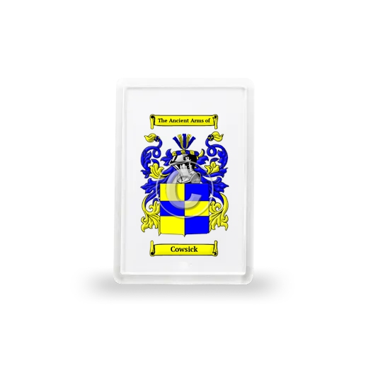 Cowsick Coat of Arms Magnet