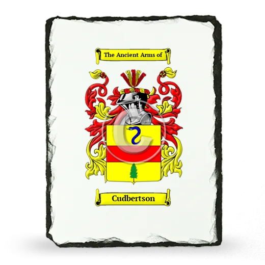 Cudbertson Coat of Arms Slate