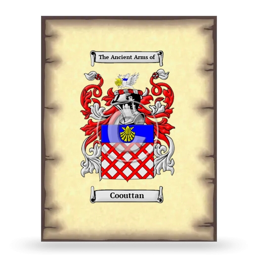 Coouttan Coat of Arms Print