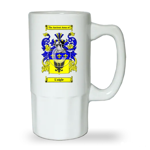 L'aigle Ceramic Beer Stein