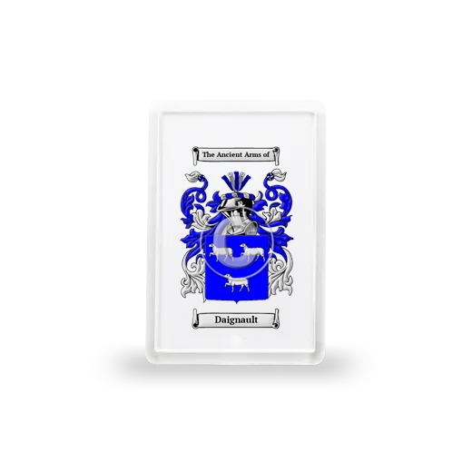 Daignault Coat of Arms Magnet