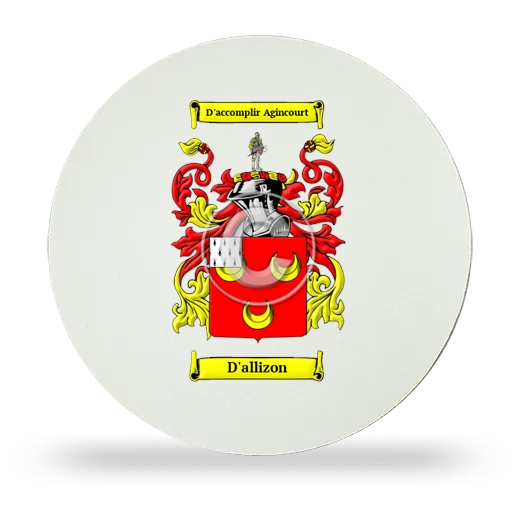 D'allizon Round Mouse Pad