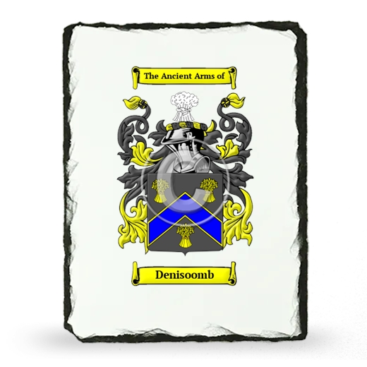 Denisoomb Coat of Arms Slate