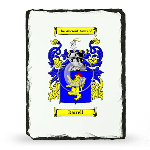 Darrell Coat of Arms Slate