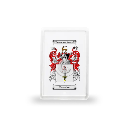 Davorint Coat of Arms Magnet