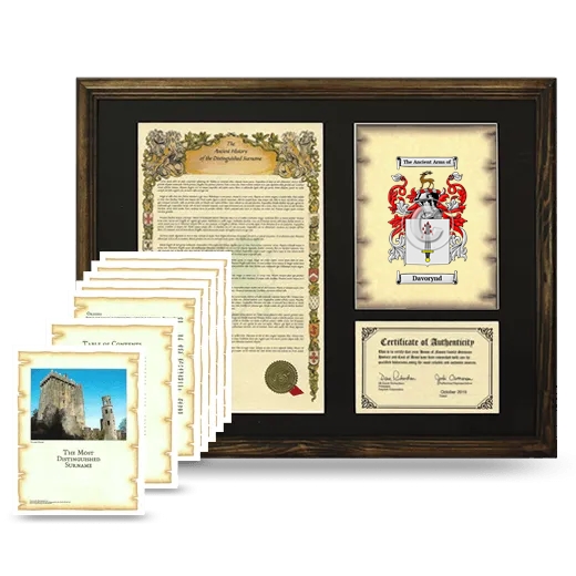 Davorynd Framed History And Complete History- Brown