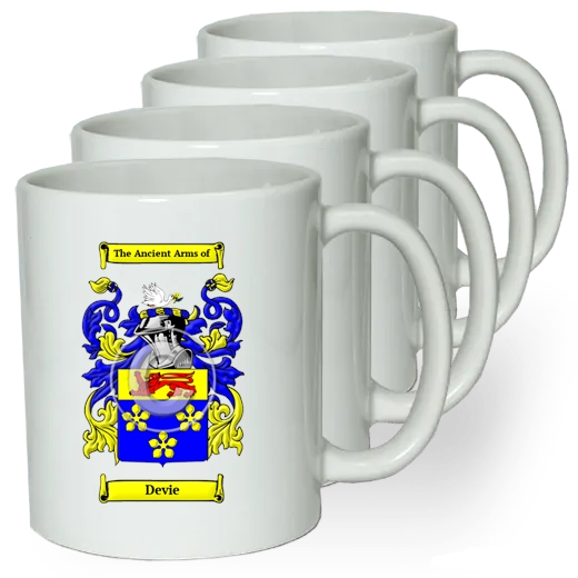 Devie Coffee mugs (set of four)