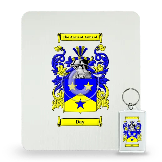 Day Mouse Pad and Keychain Combo Package