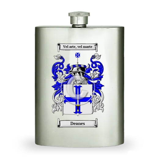 Deanes Stainless Steel Hip Flask