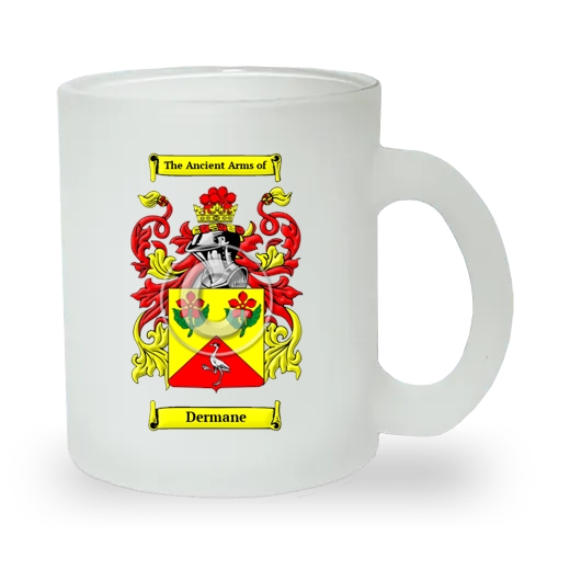 Dermane Frosted Glass Mug