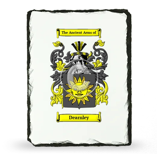 Dearnley Coat of Arms Slate