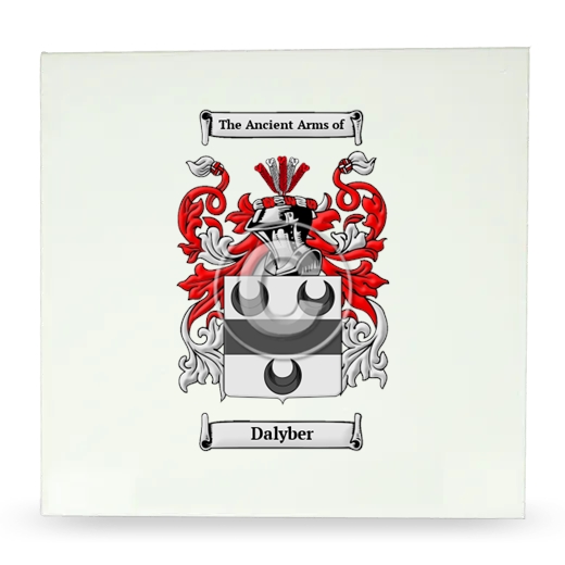 Dalyber Large Ceramic Tile with Coat of Arms